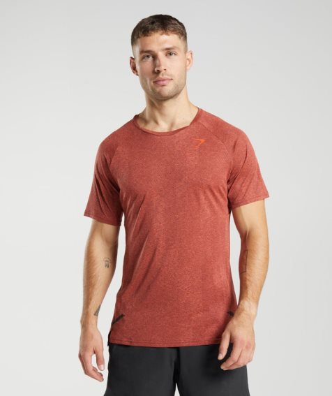 Men's Gymshark Apex T-Shirts Brown | CA 0D718N